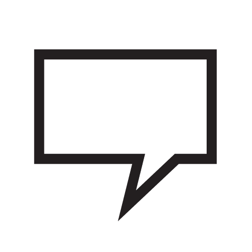 speech bubble icon