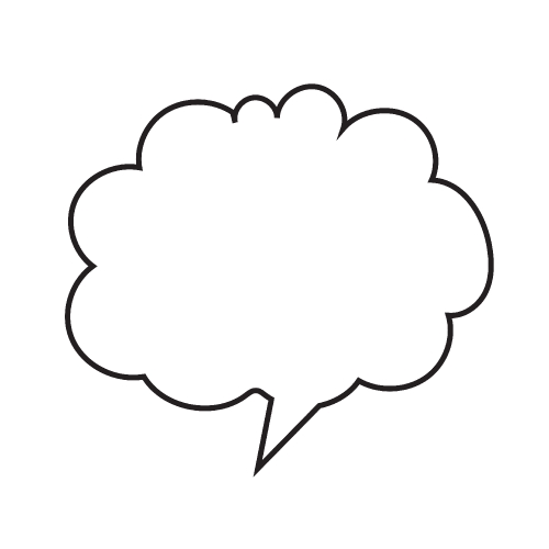 speech bubble icon