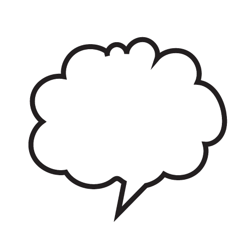 speech bubble icon