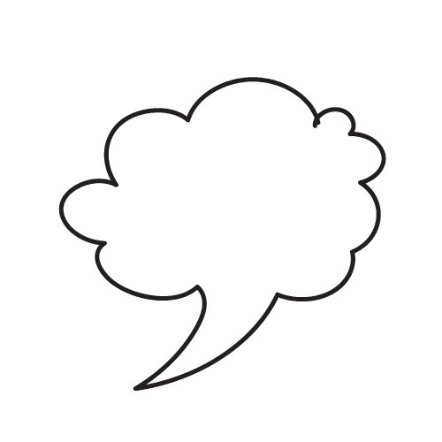 speech bubble icon