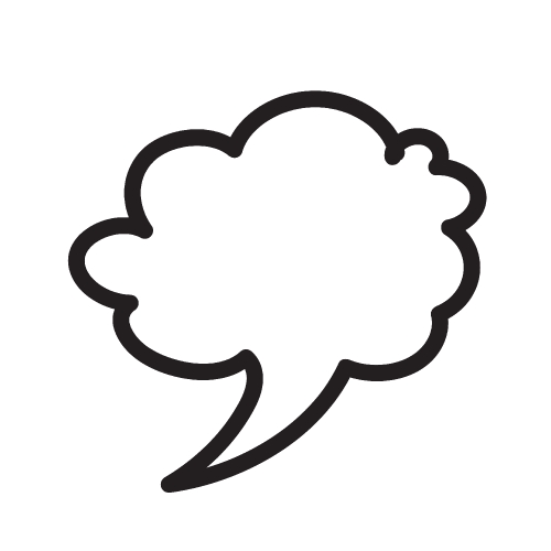 speech bubble icon