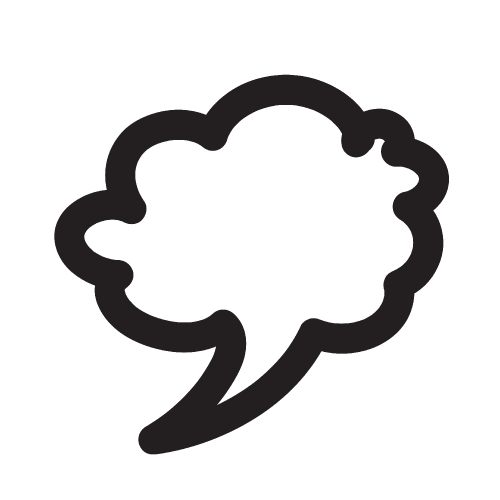 speech bubble icon