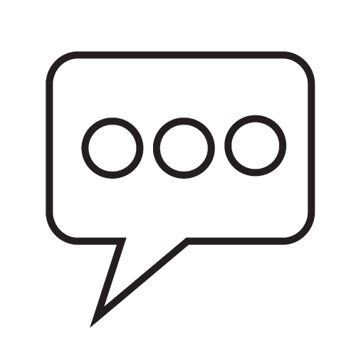 Speech bubble icon