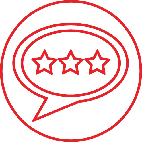 Speech bubble icon sign design