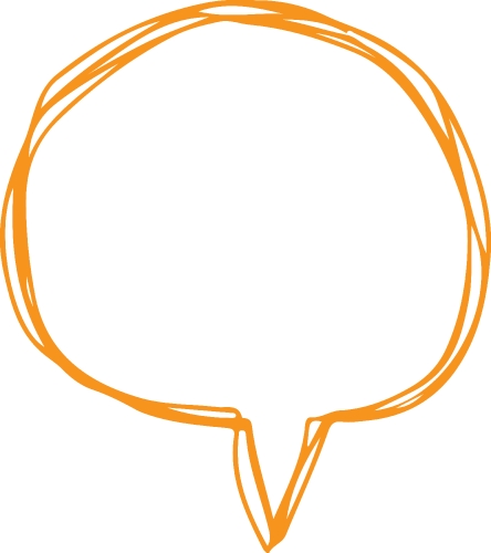 Speech bubble icon sign design