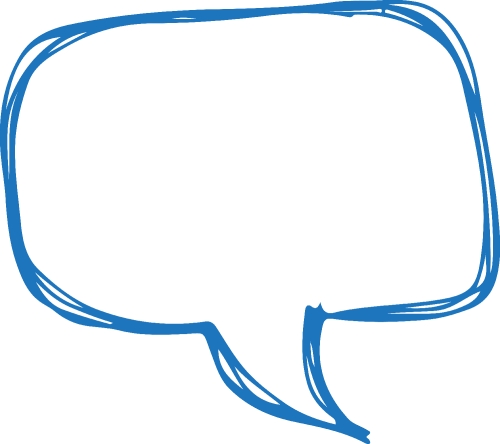 Speech bubble icon sign design