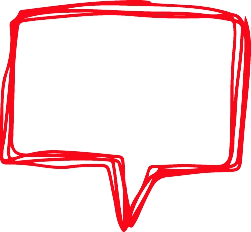 Speech bubble icon sign design