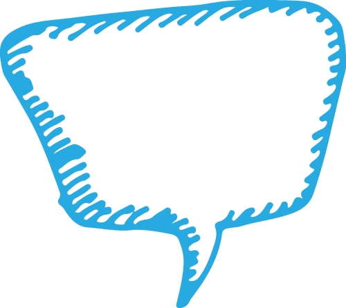 Speech bubble icon sign design