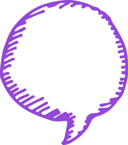 Speech bubble icon sign design