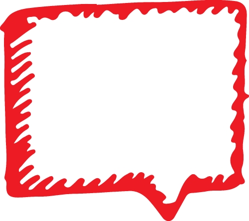 Speech bubble icon sign design