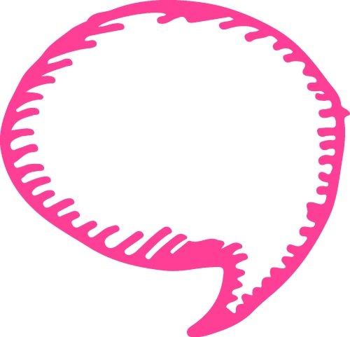 Speech bubble icon sign design