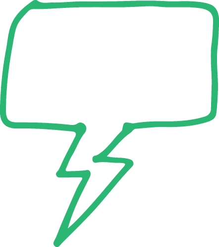 Speech bubble icon sign design