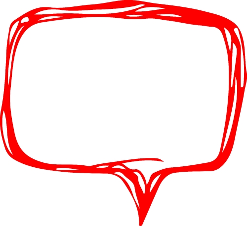 Speech bubble icon sign design