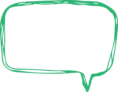 Speech bubble icon sign design