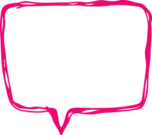 Speech bubble icon sign design