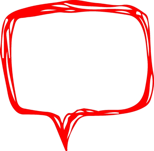 Speech bubble icon sign design