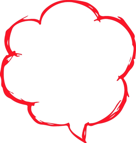 Speech bubble icon sign design