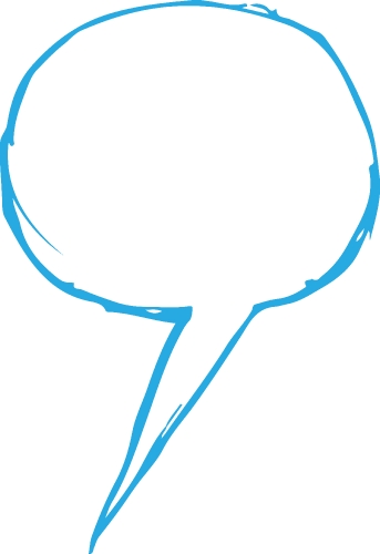 Speech bubble icon sign design