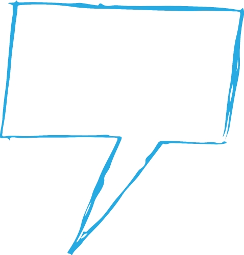 Speech bubble icon sign design