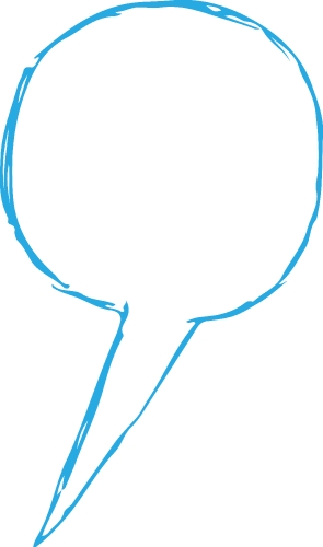 Speech bubble icon sign design