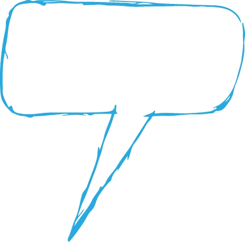 Speech bubble icon sign design