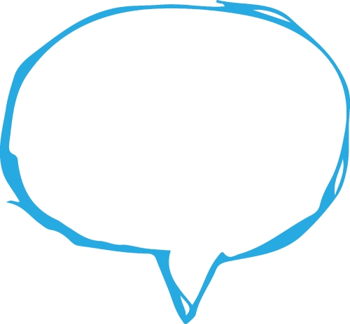 Speech bubble icon sign design