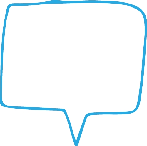 Speech bubble icon sign design