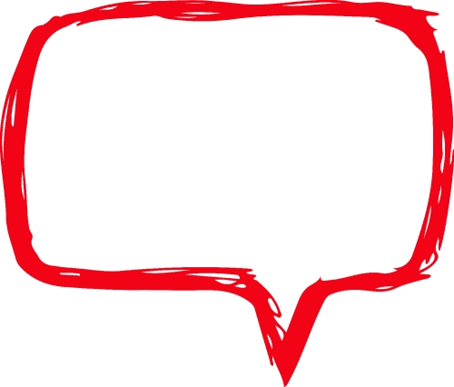 Speech bubble icon sign design