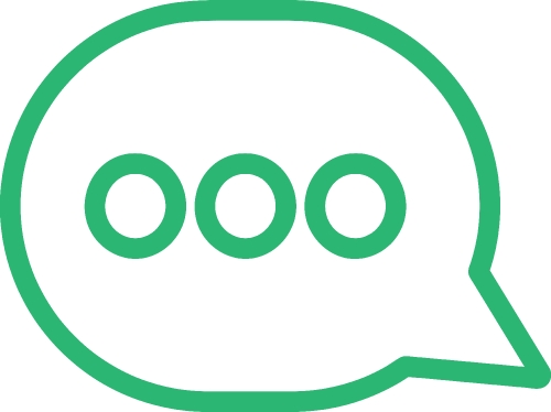 speech bubble icon sign symbol design