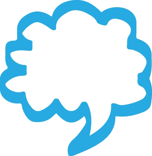 Speech bubble icon sign symbol design