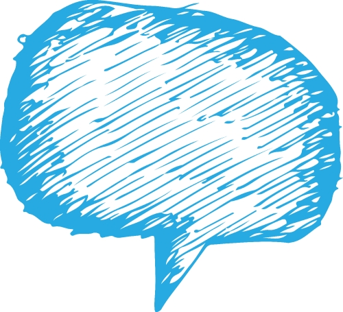 Speech bubble icon sign symbol design