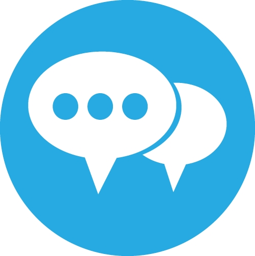 Speech bubble icon sign symbol design