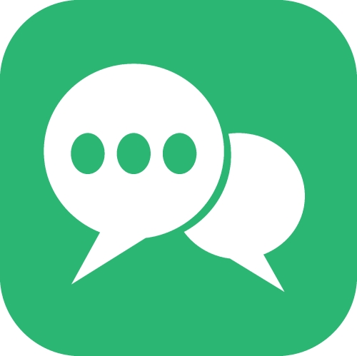 Speech bubble icon sign symbol design