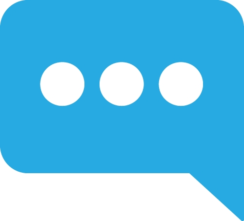 Speech bubble icon sign symbol design