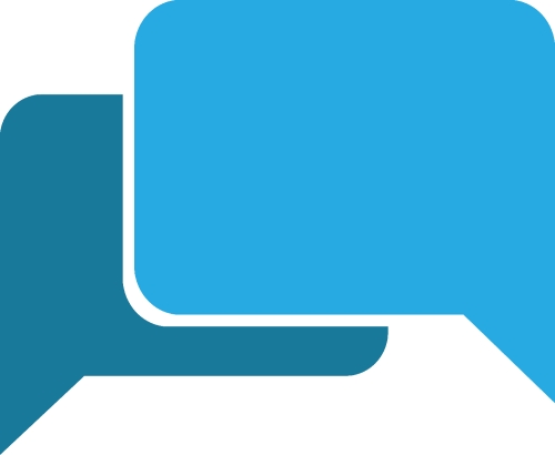 Speech bubble icon sign symbol design