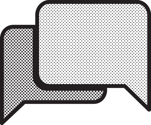 Speech bubble icon sign symbol design