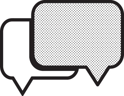 Speech bubble icon sign symbol design