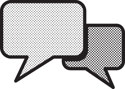 Speech bubble icon sign symbol design