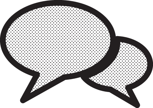 Speech bubble icon sign symbol design