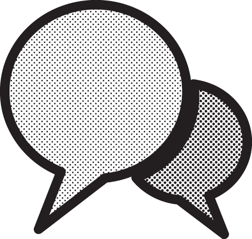 Speech bubble icon sign symbol design