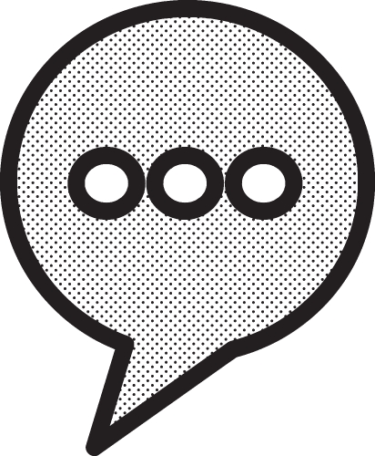 Speech bubble icon sign symbol design