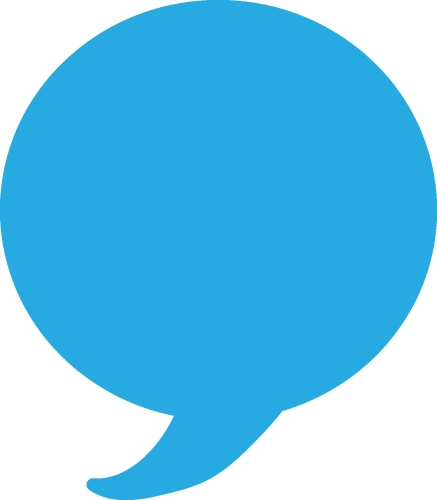 Speech bubble icon sign symbol design