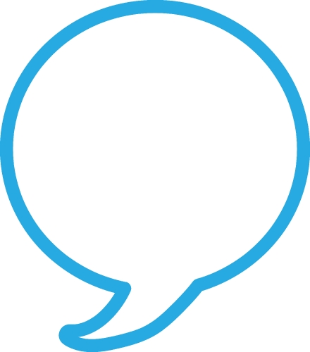 Speech bubble icon sign symbol design