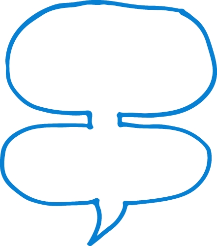 Speech bubble icon sign symbol design