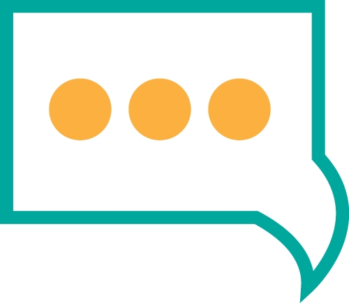 Speech bubble icon sign symbol design