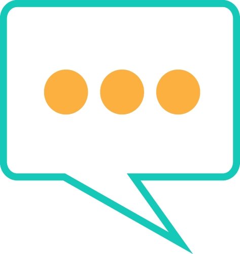 Speech bubble icon sign symbol design