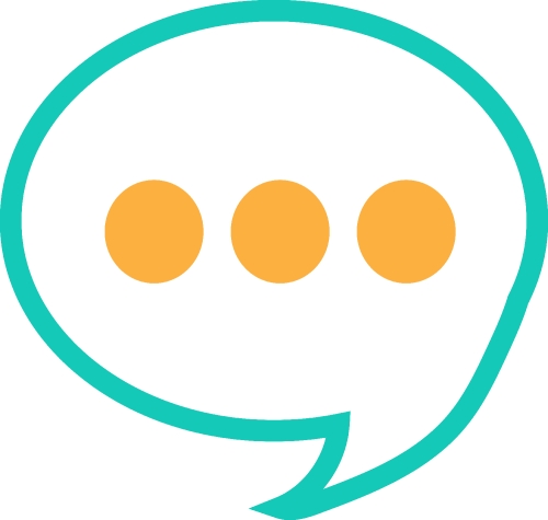 Speech bubble icon sign symbol design