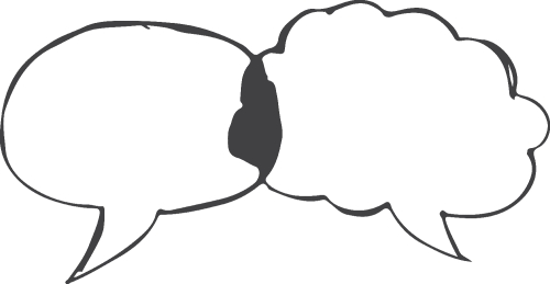 Speech bubble icon sign symbol design