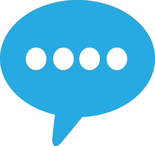 Speech bubbles icon sign symbol design