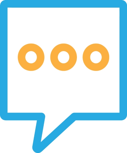 Speech bubbles icon sign symbol design